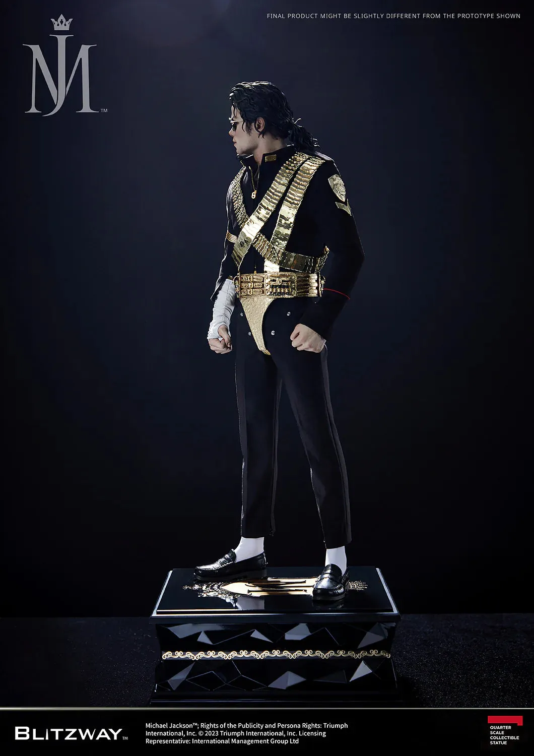 MICHAEL JACKSON (STANDARD) 1/4 SCALE STATUE