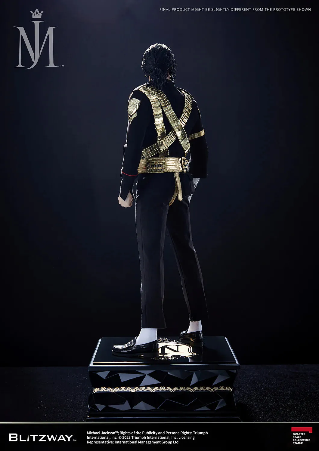 MICHAEL JACKSON (STANDARD) 1/4 SCALE STATUE