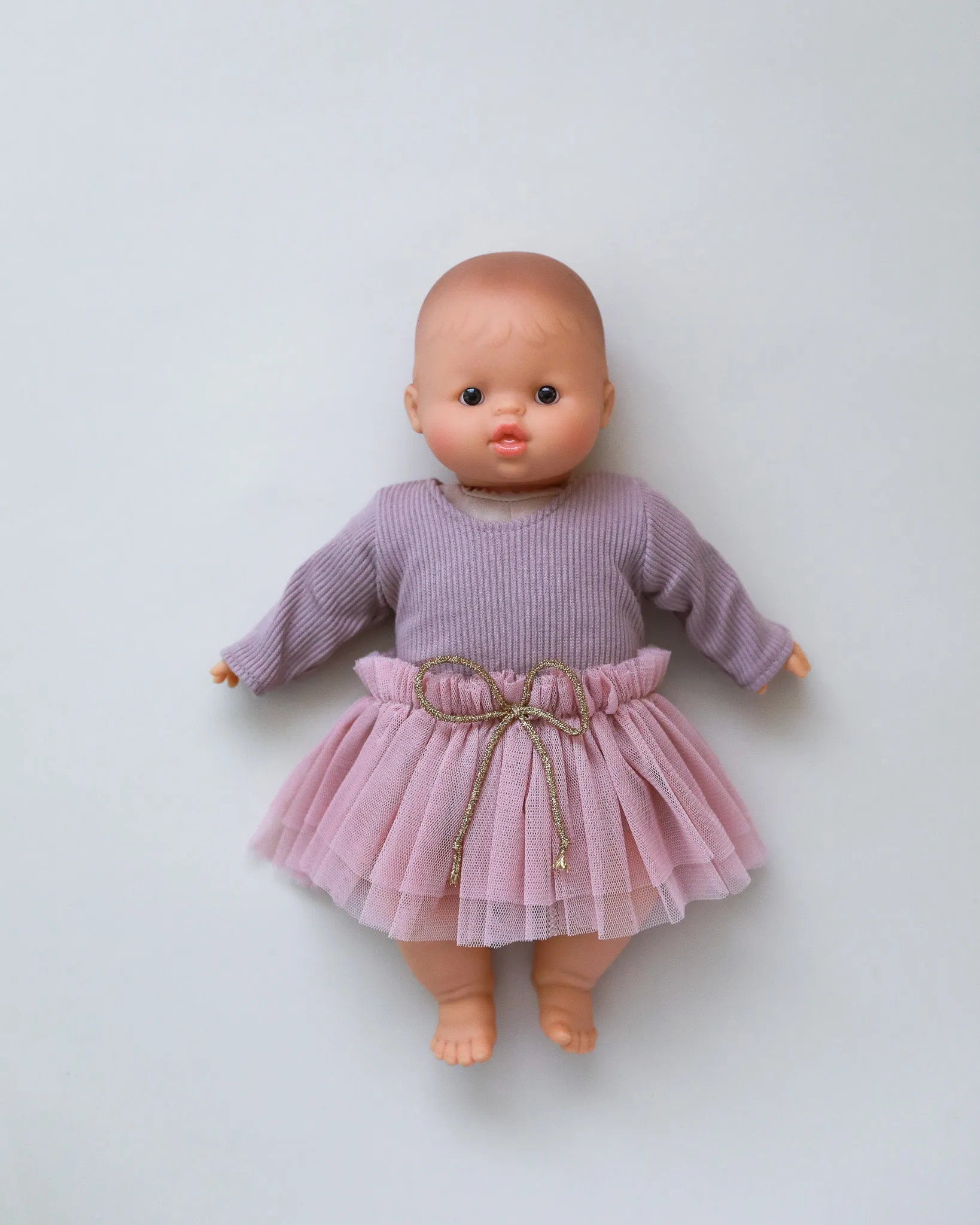 Minikane Doll Clothes | Doll Tutu Bodysuit - Lavender