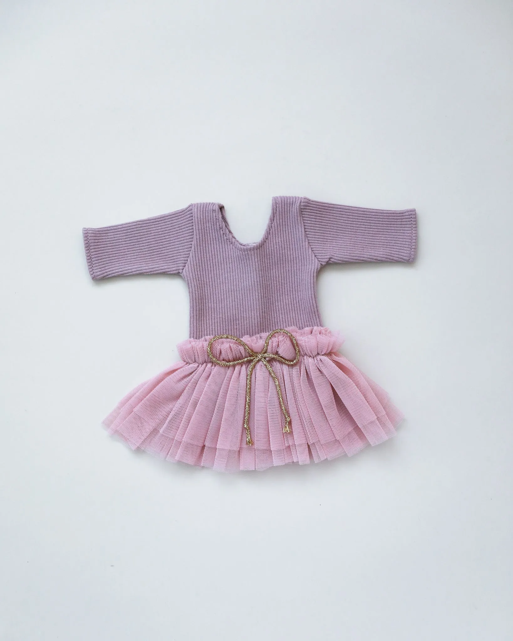 Minikane Doll Clothes | Doll Tutu Bodysuit - Lavender