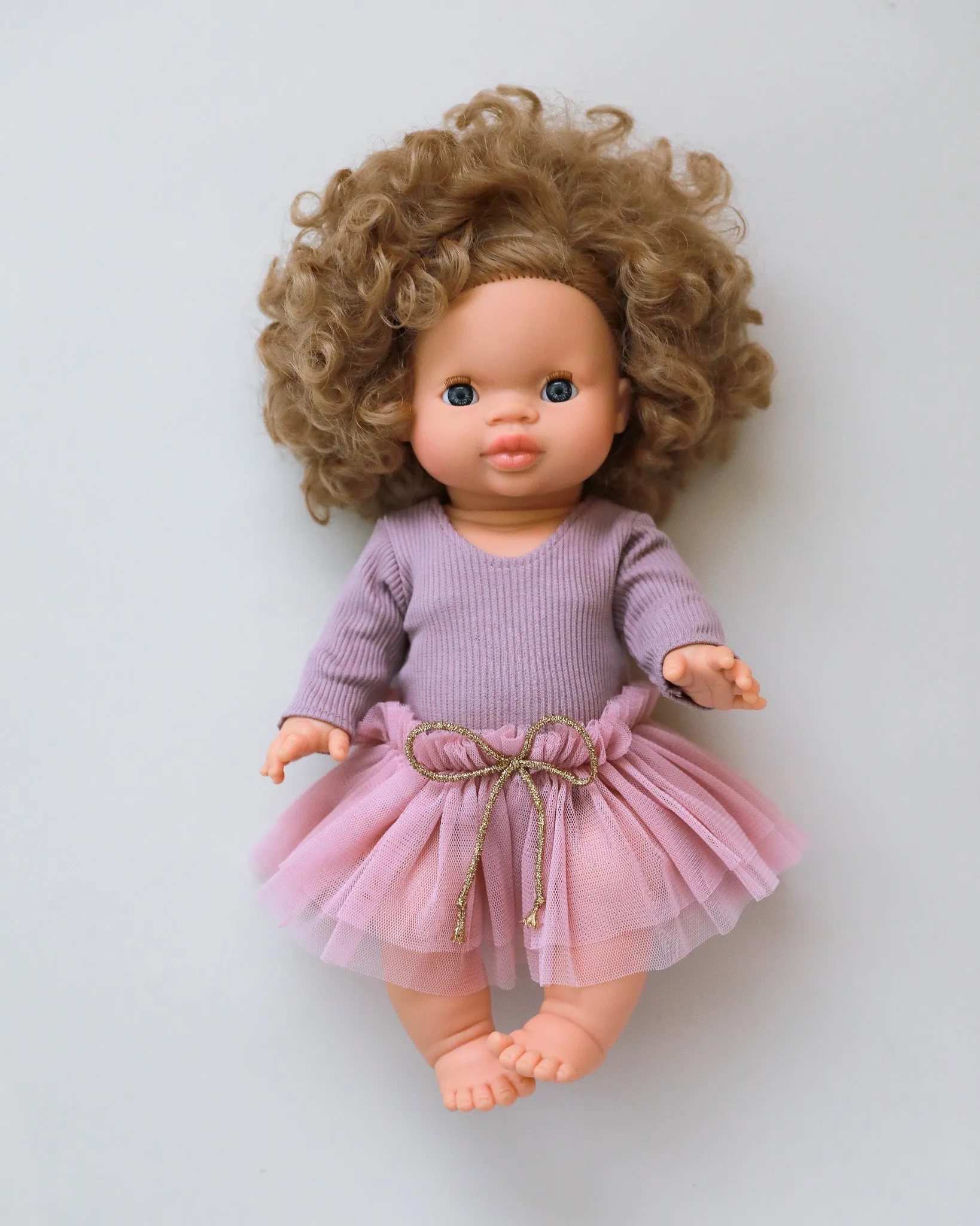 Minikane Doll Clothes | Doll Tutu Bodysuit - Lavender