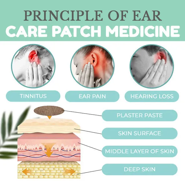 New Ringing Treatment Ear Care Patch