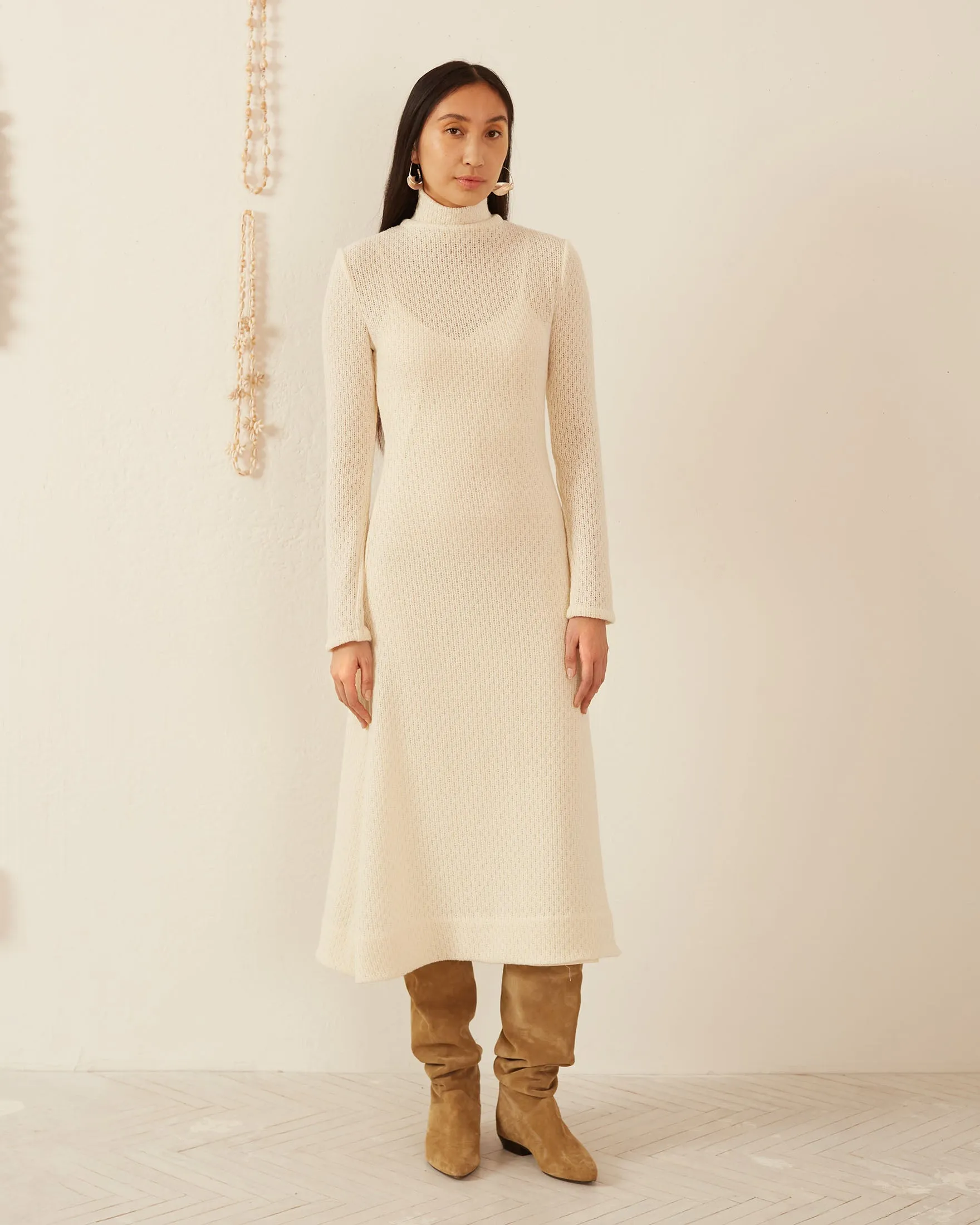 Nona Marble Knit Dress