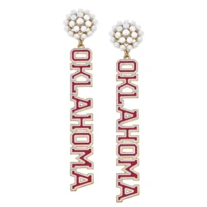 OKLA Pearl Cluster Earrings