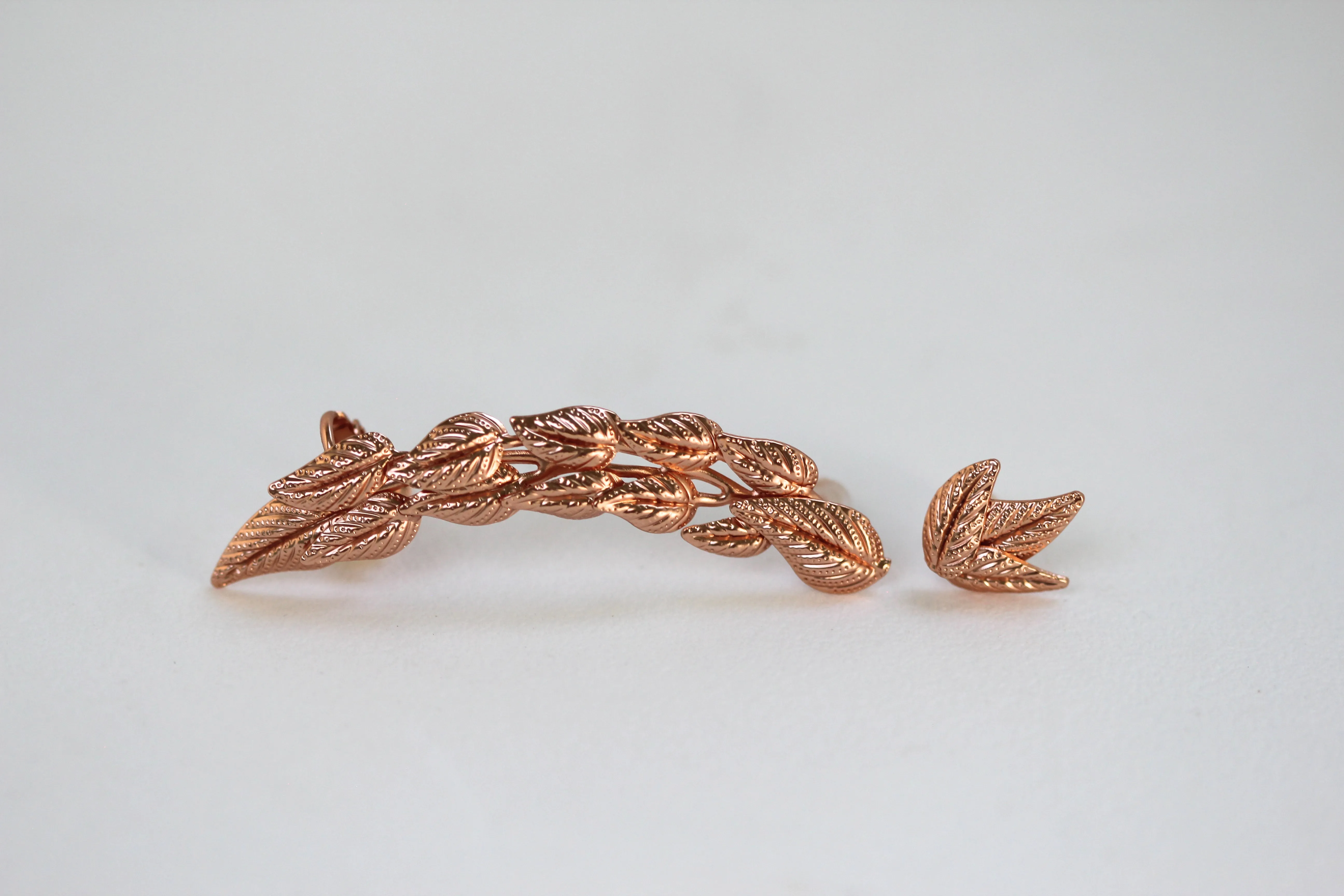 Olive Leaf Ear Cuff