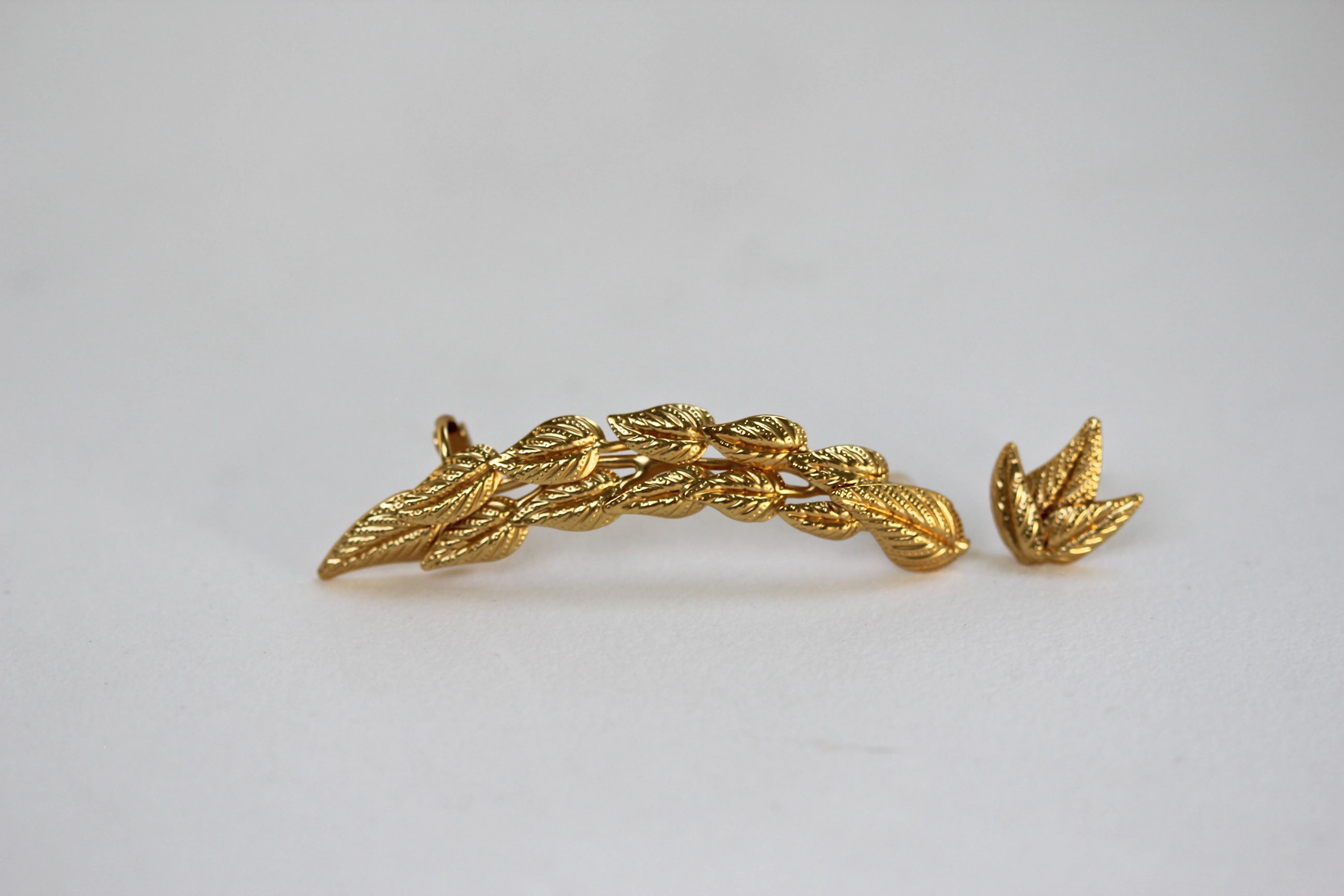 Olive Leaf Ear Cuff