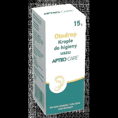 OTODROP Ear drops Apteo Care 15g, removing ear wax