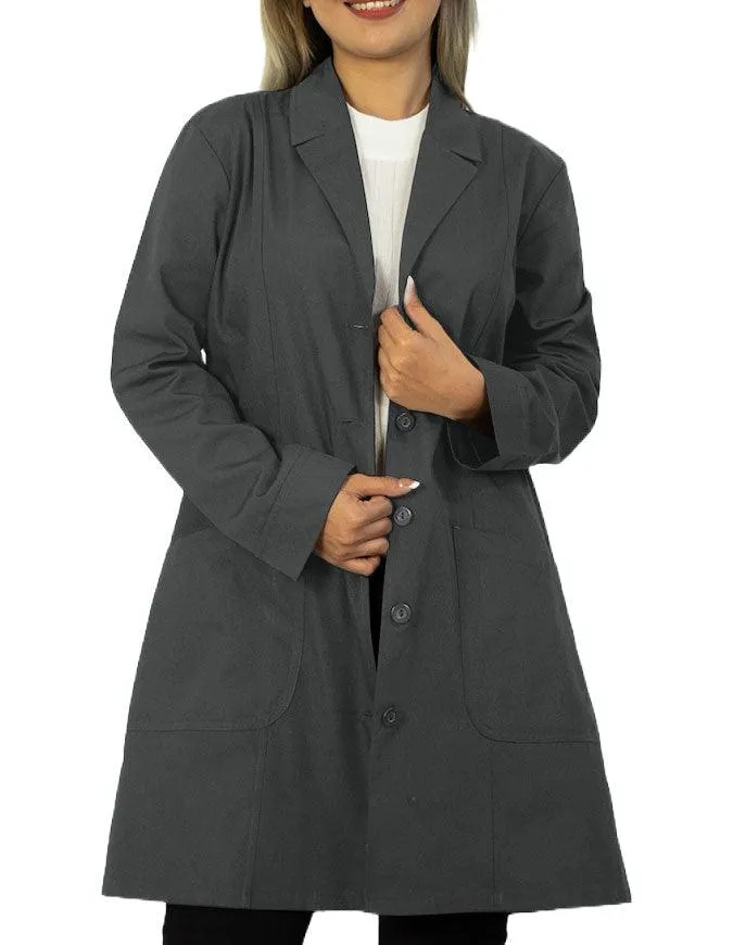 Panda Uniform Women 36 Inch Two Front Pockets Colored Lab Coat