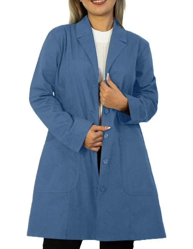 Panda Uniform Women 36 Inch Two Front Pockets Colored Lab Coat