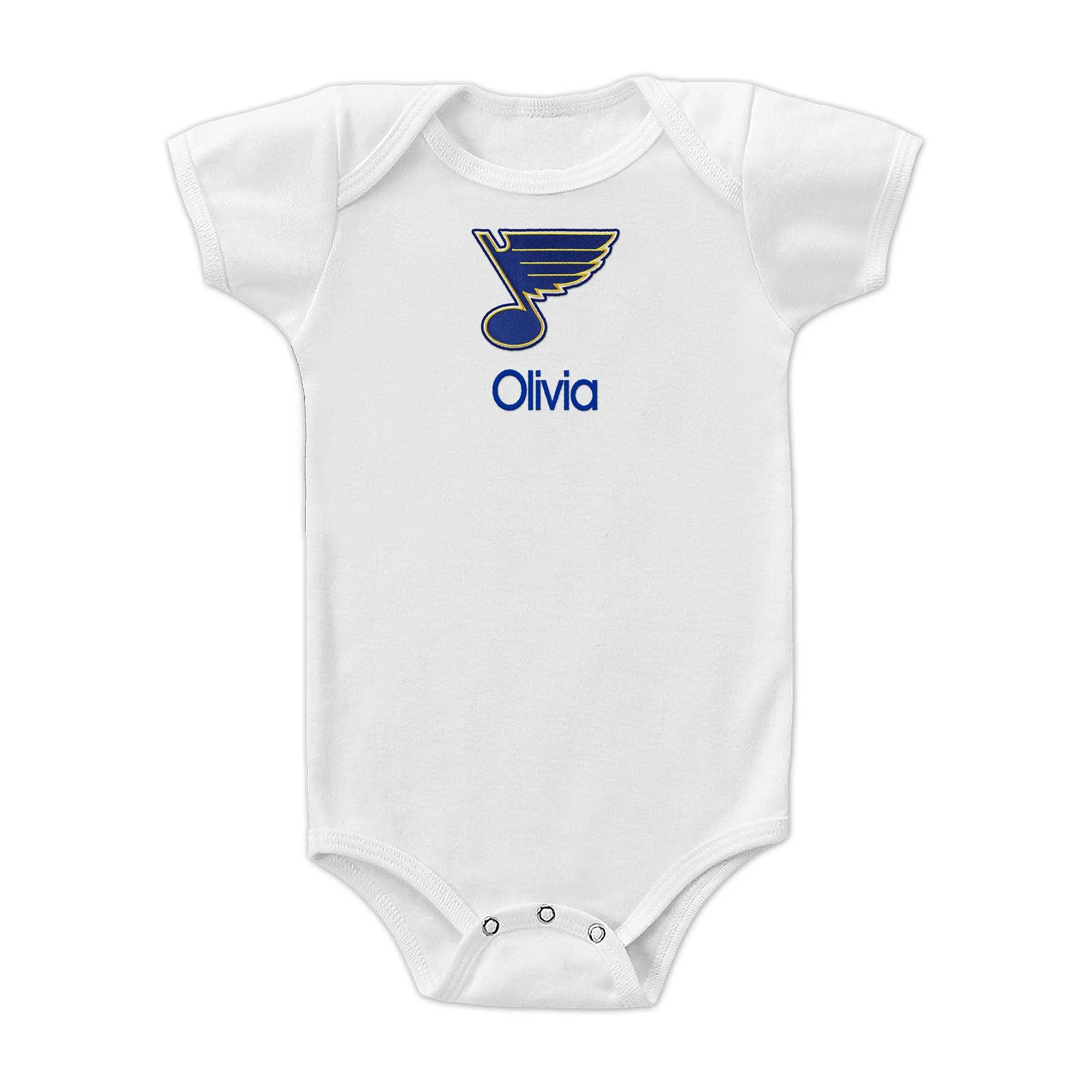 Personalized St. Louis Blues Bodysuit