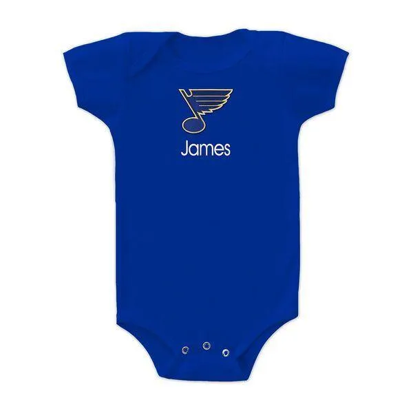 Personalized St. Louis Blues Bodysuit