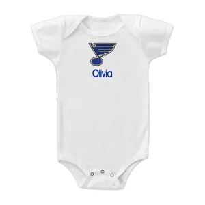 Personalized St. Louis Blues Bodysuit