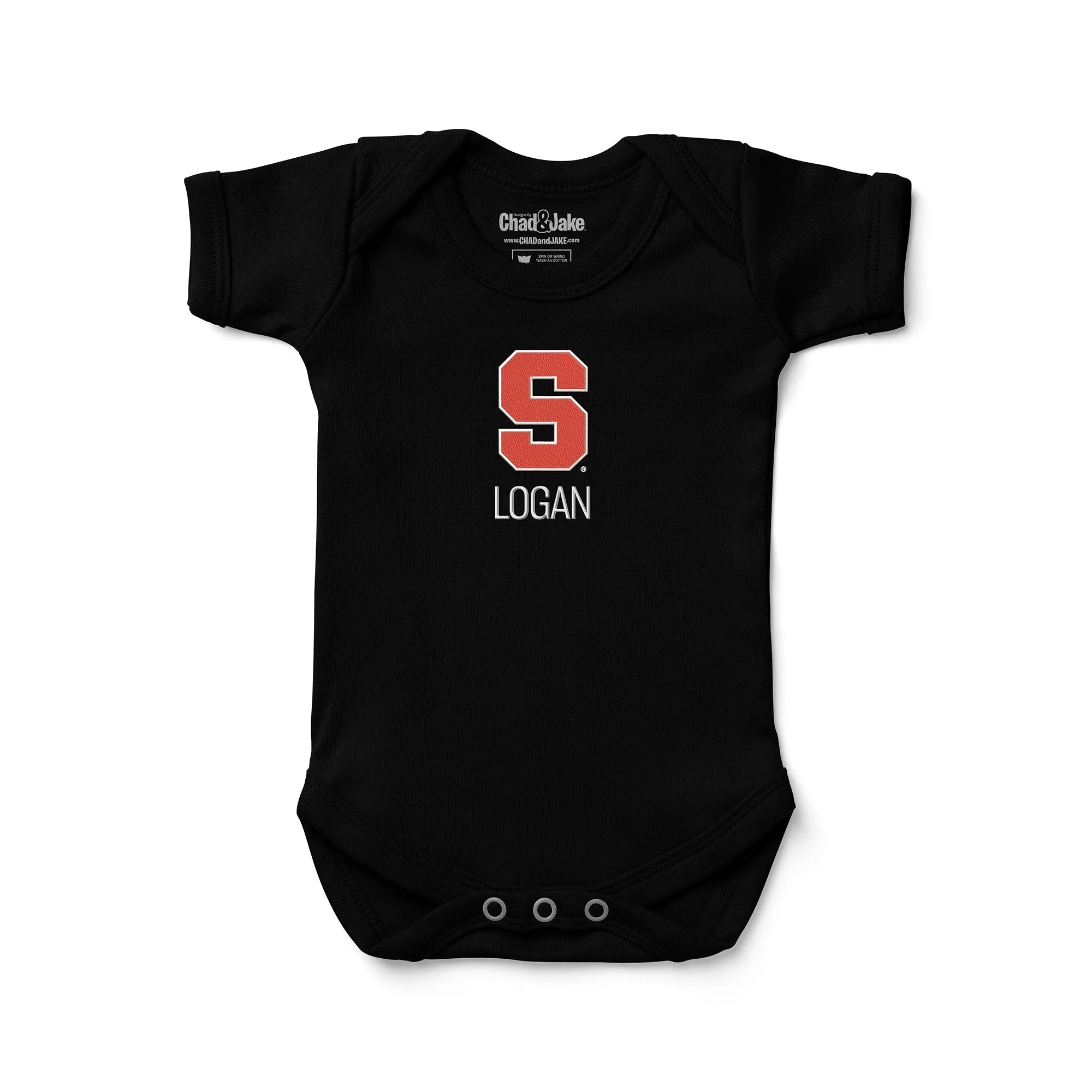 Personalized Syracuse Orange Bodysuit