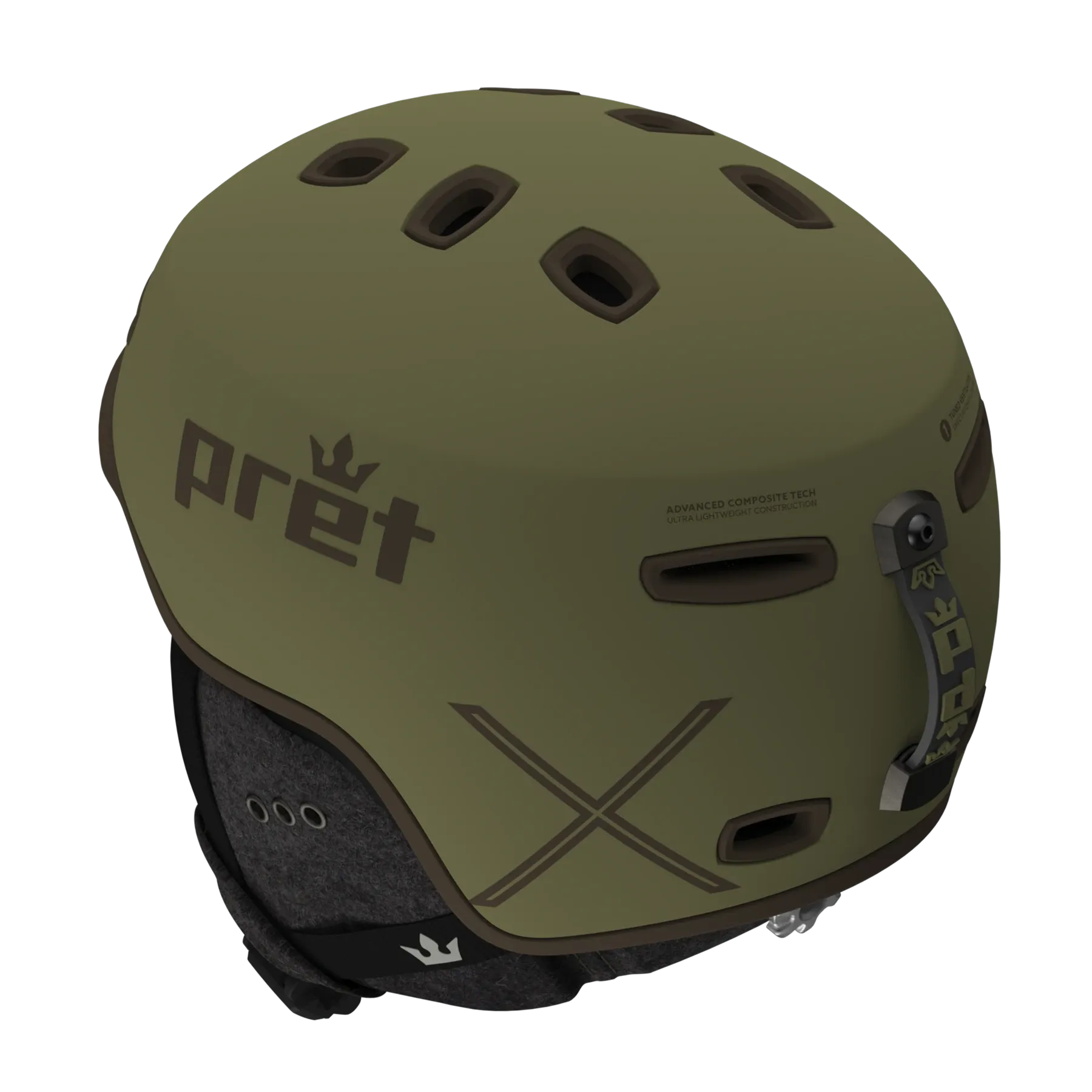 Pret Cynic X2 Mens Helmet 2025 Green