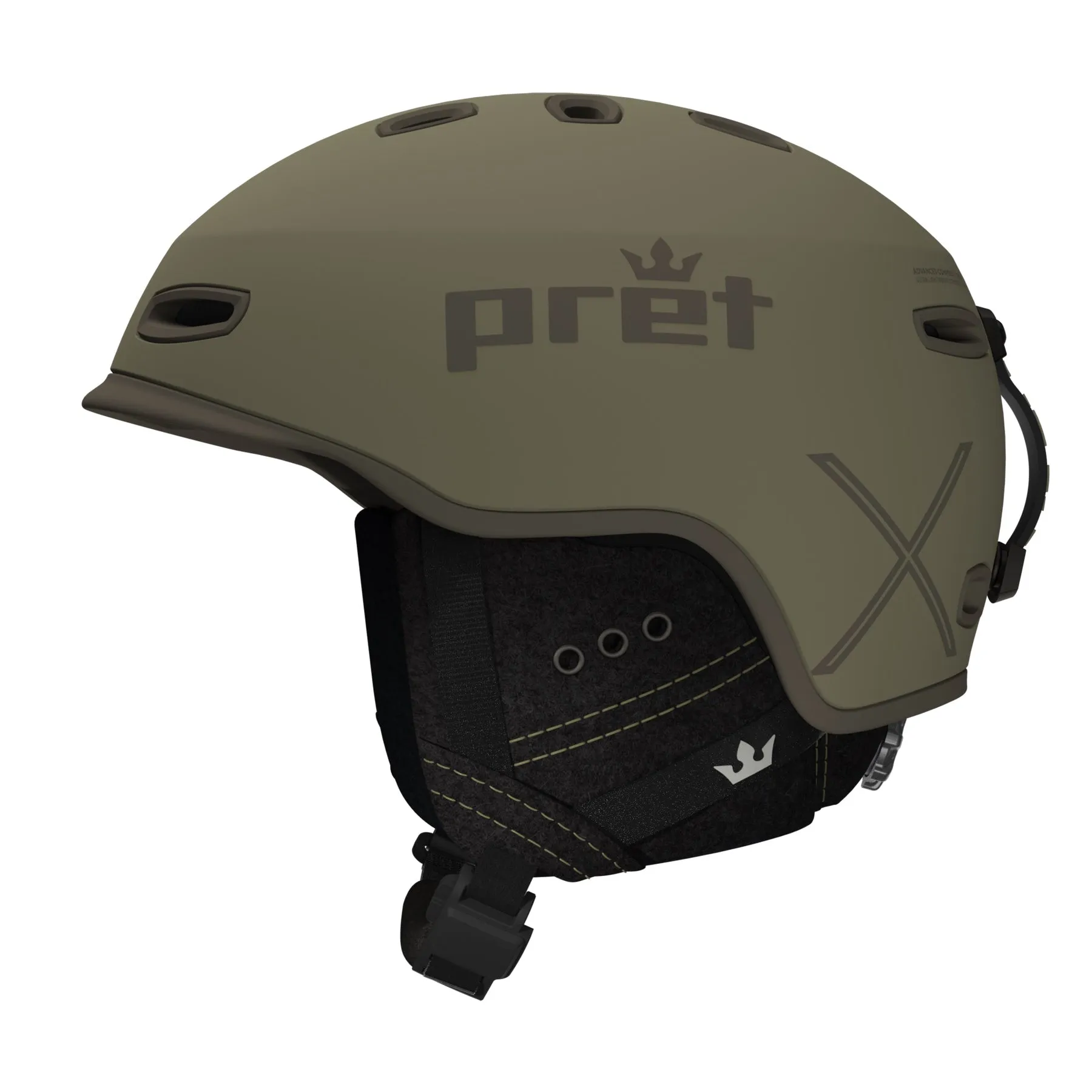 Pret Cynic X2 Mens Helmet 2025 Green