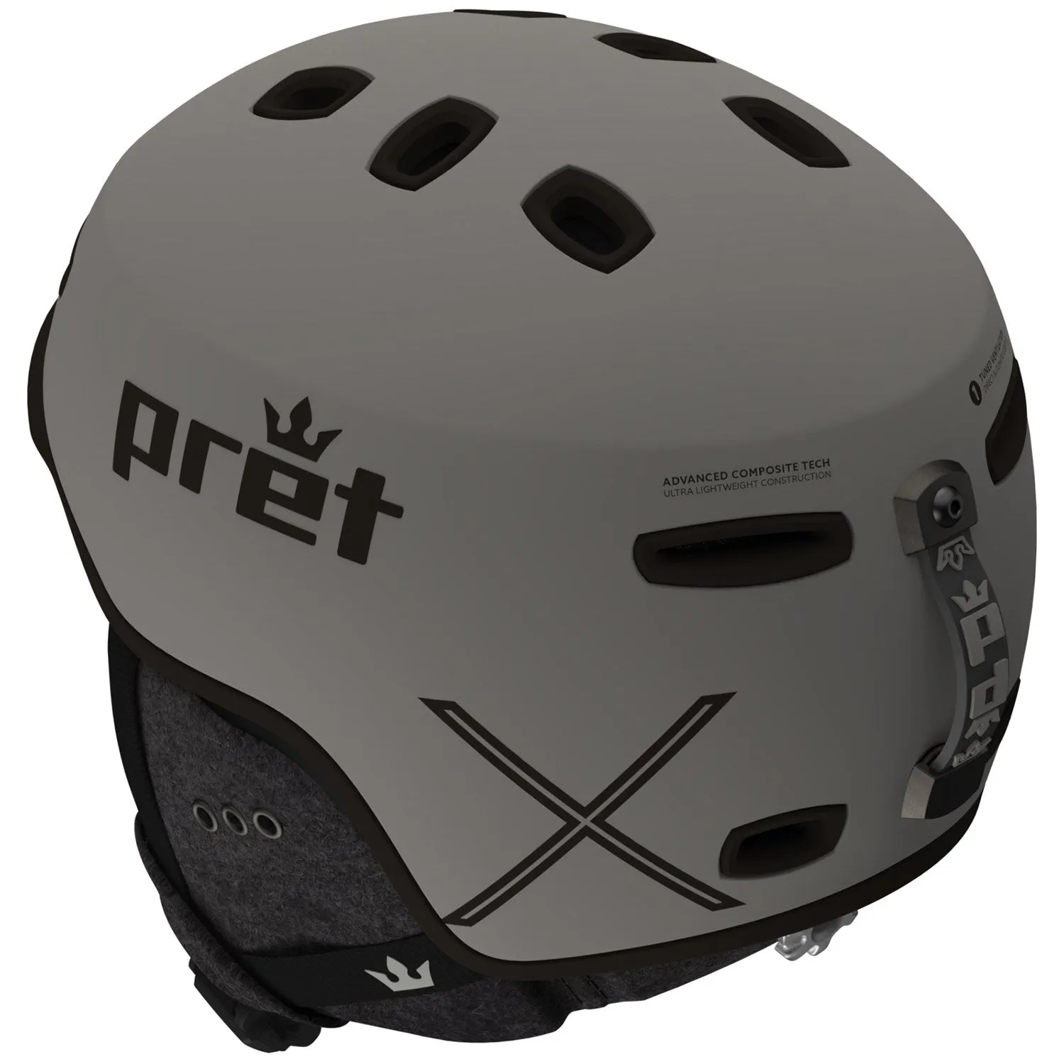 Pret Cynic X2 Mens Helmet 2025 Primer Grey