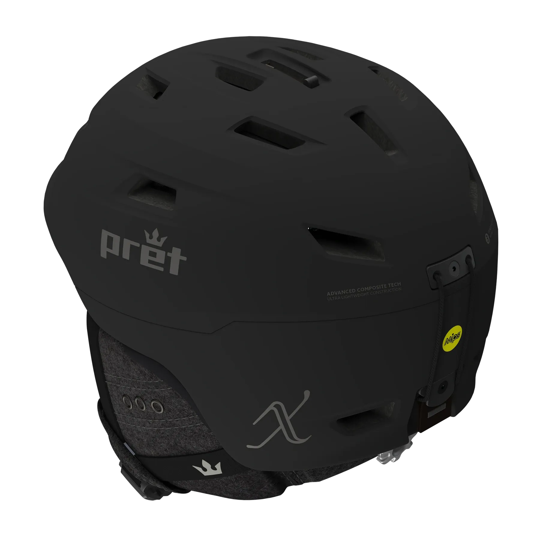 Pret Haven X Womens Helmet 2025 Black