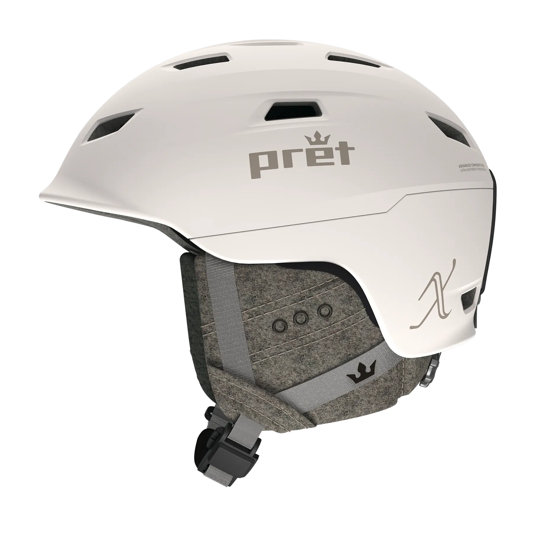 Pret Haven X Womens Helmet 2025 Chalk