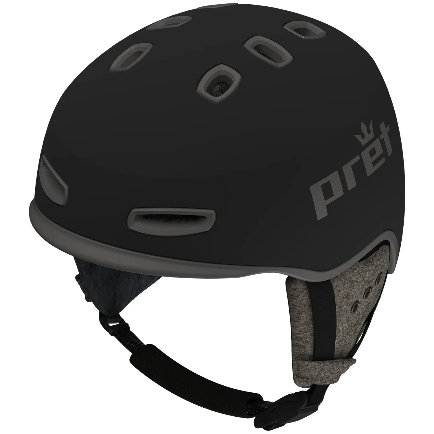 Pret Lyric X2 Womens Helmet 2025 Black