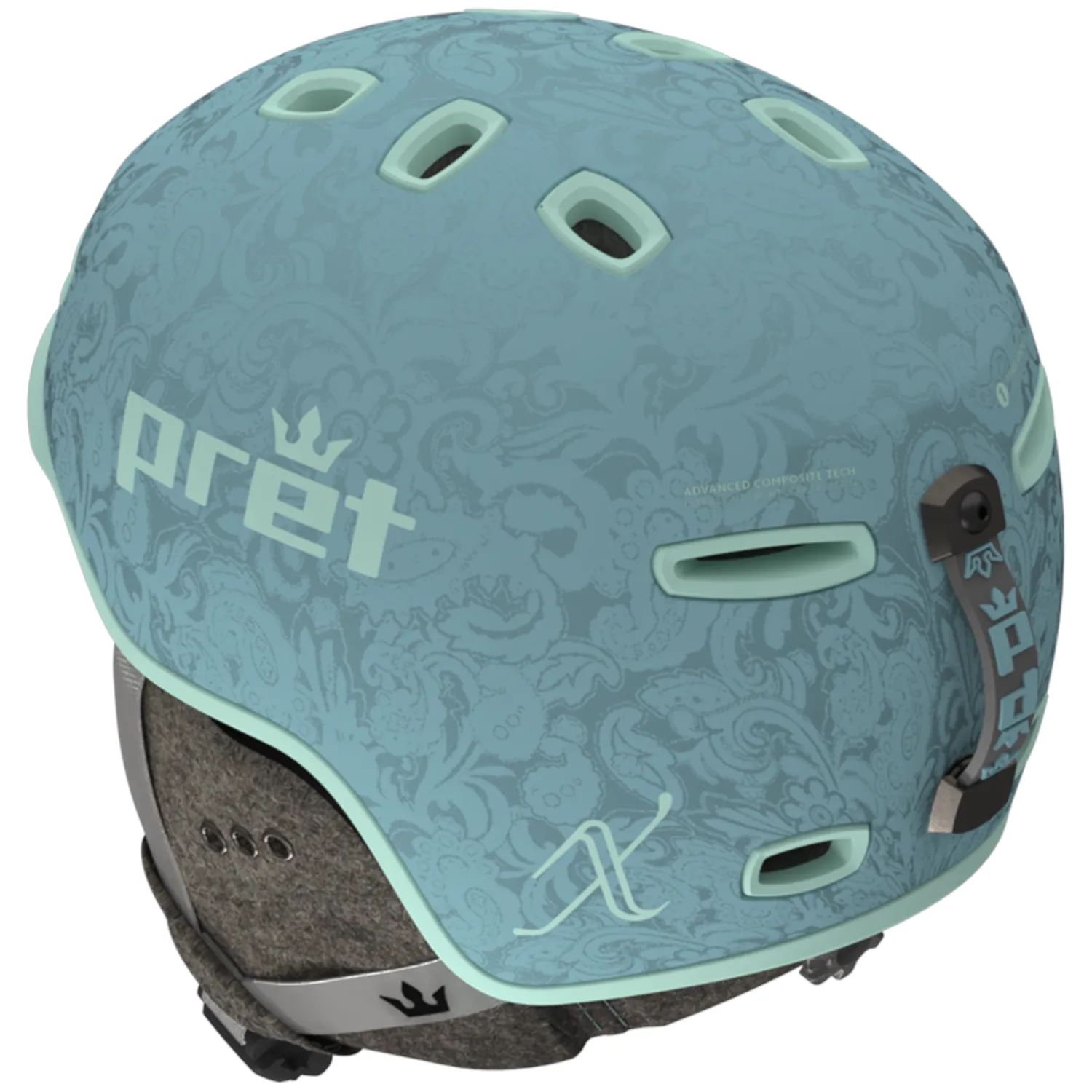 Pret Lyric X2 Womens Helmet 2025 Blue Mist