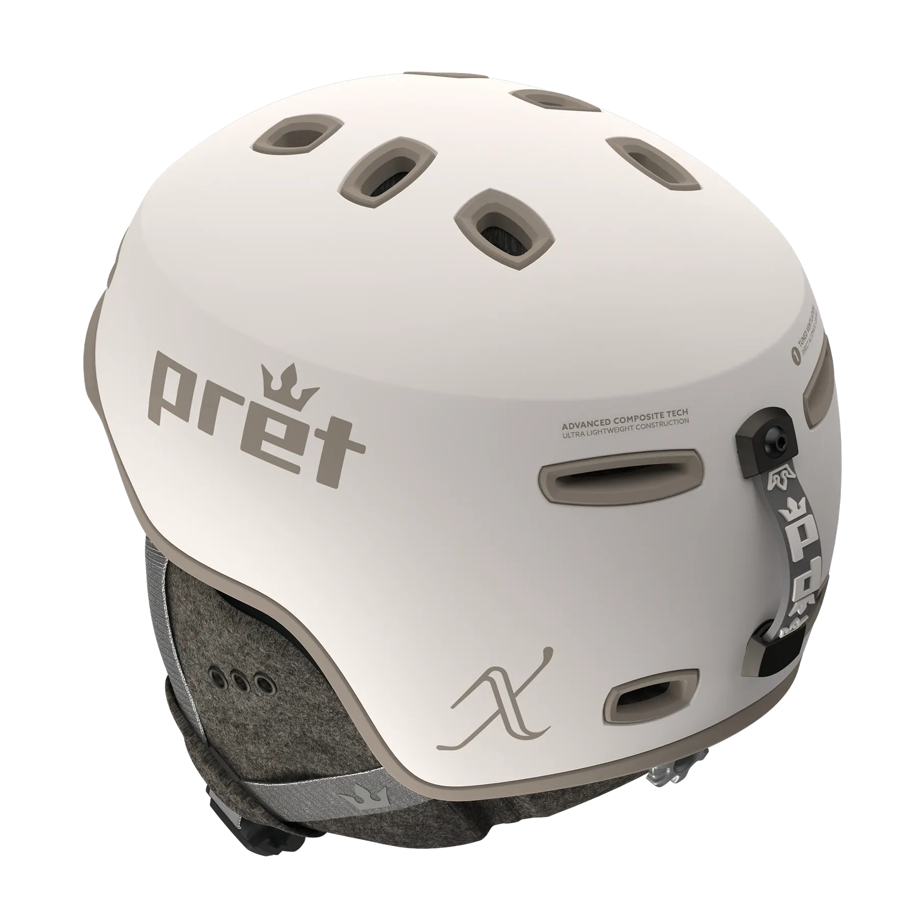 Pret Lyric X2 Womens Helmet 2025 Chalk