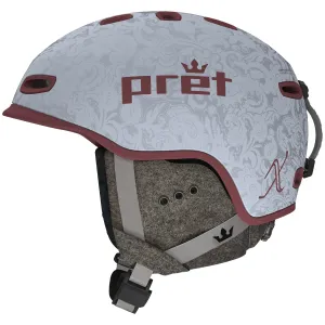 Pret Lyrix X2 MIPS Helmet Womens 2025 Maroon Mist