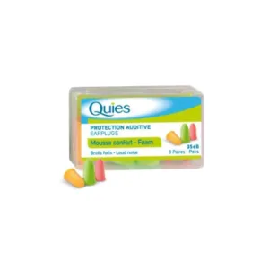 Quies Earplugs Foam 3 Pairs 35 dB