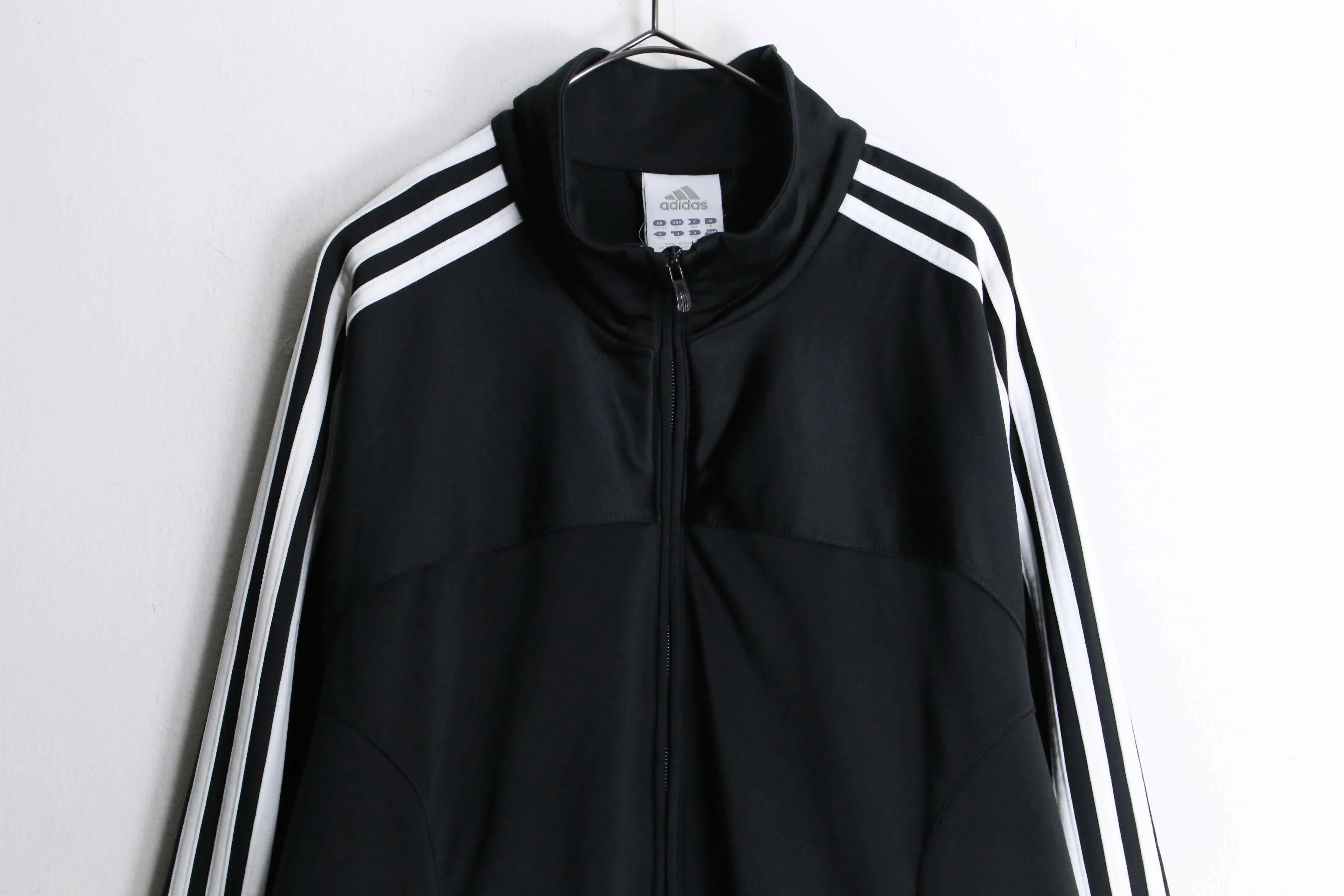 "adidas" back performance logo track jacket