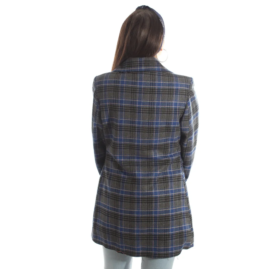 "Checked coat " -5987