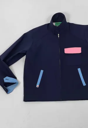 "In the Navy" Color Block Jacket