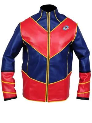 Ray Manchester Captain Man Costume Leather Jacket