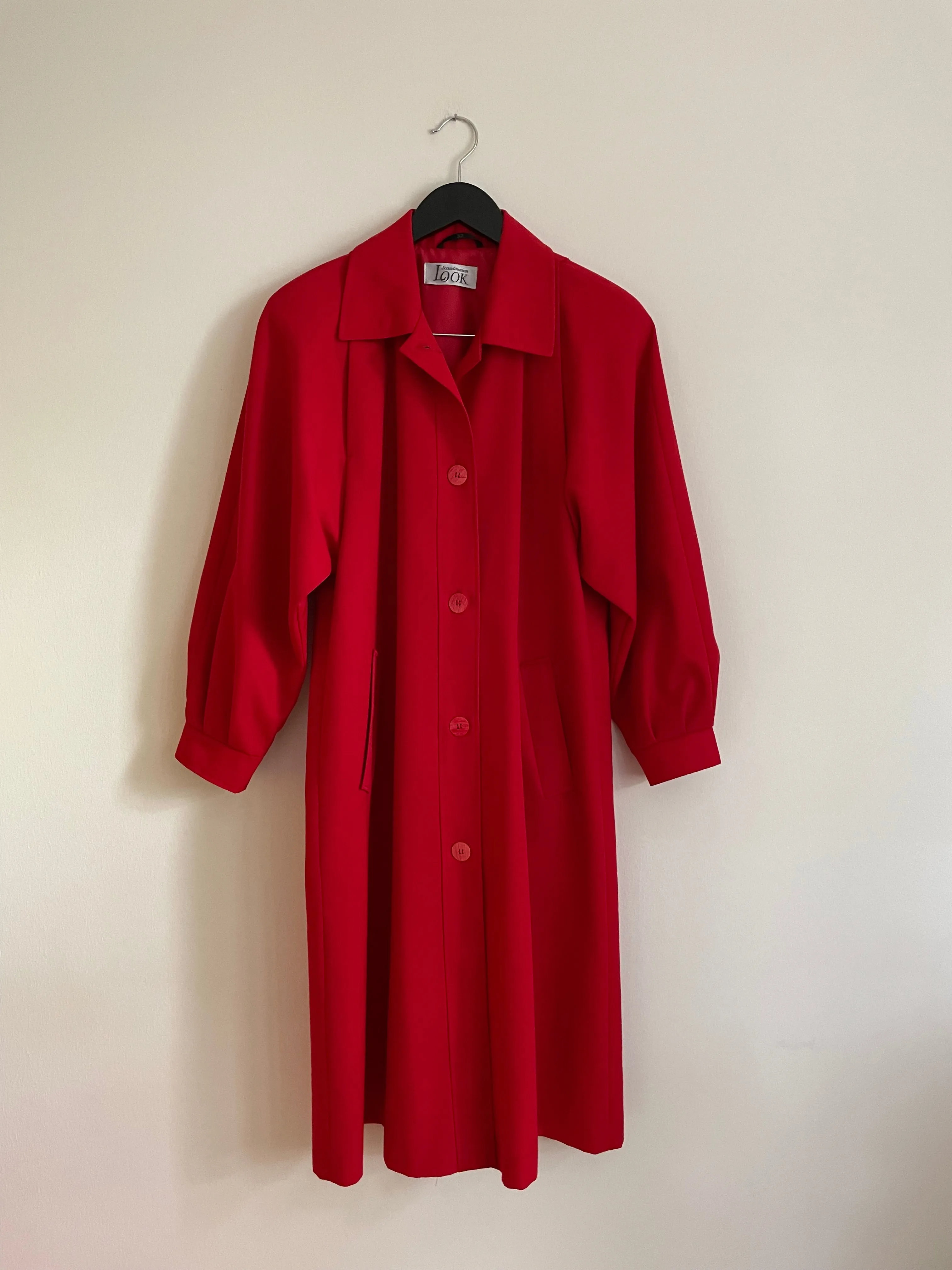 Red Trench Coat