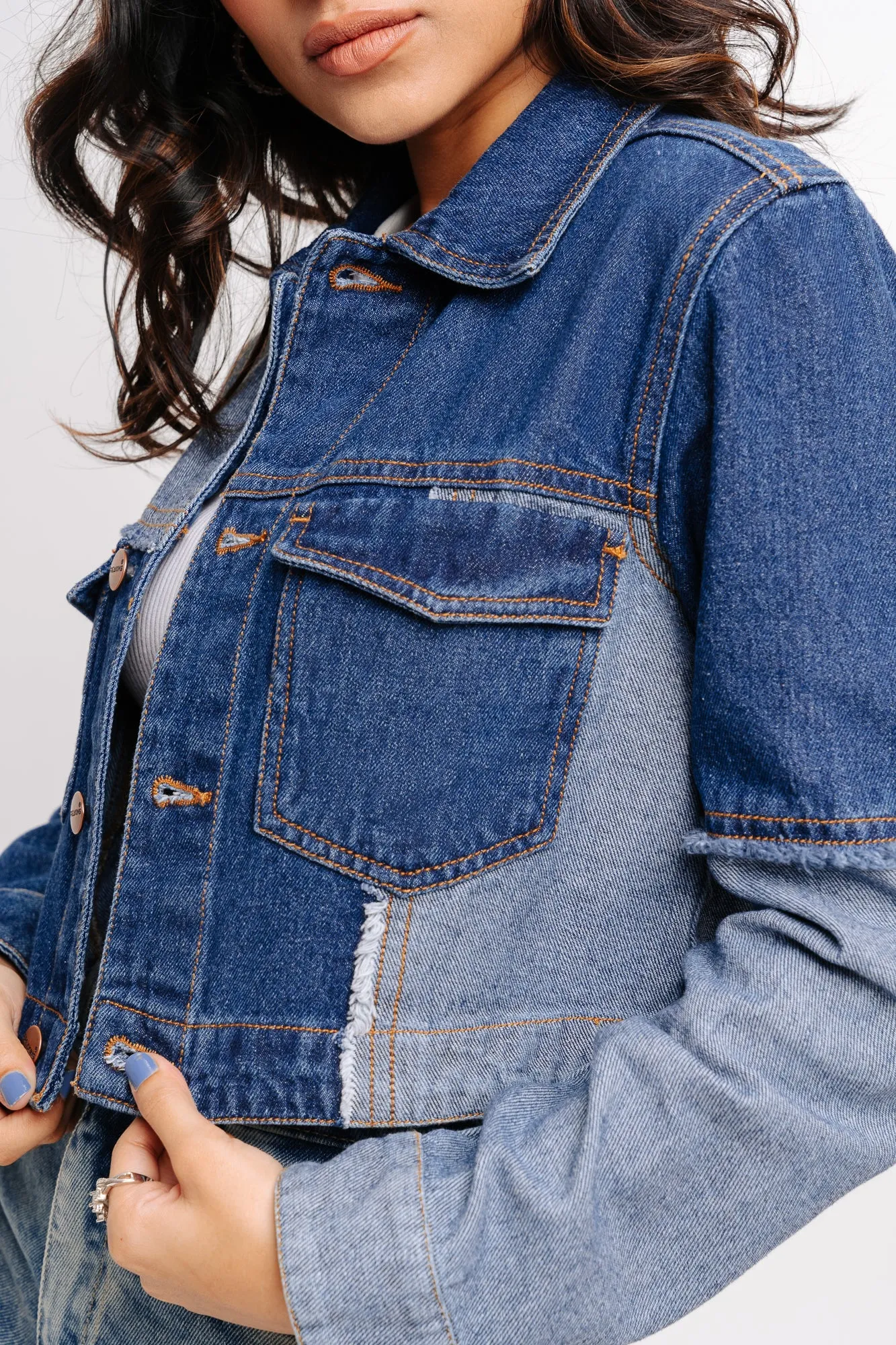 Reverse Faced Denim Jacket