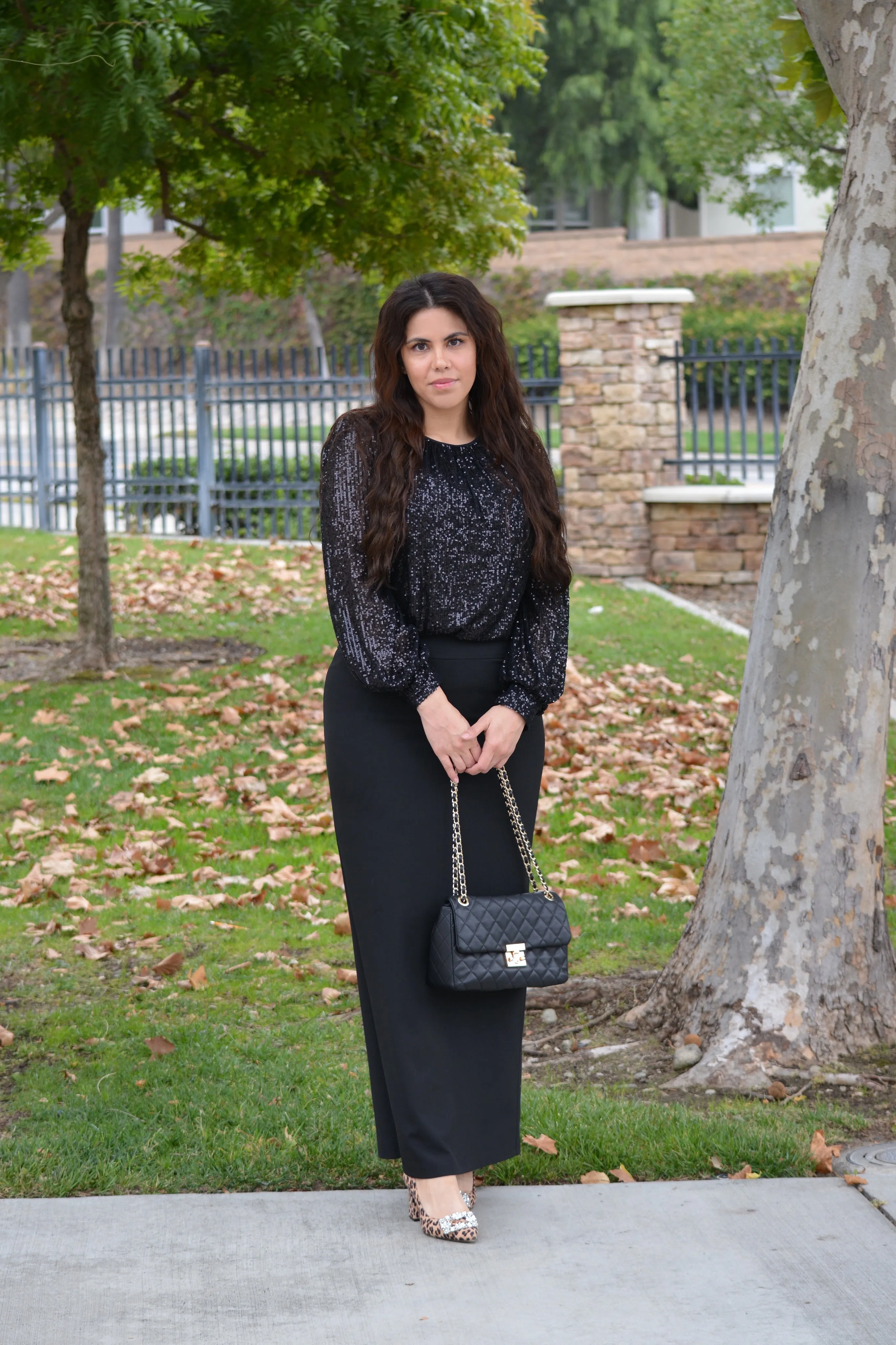 Ridley Black Maxi Skirt