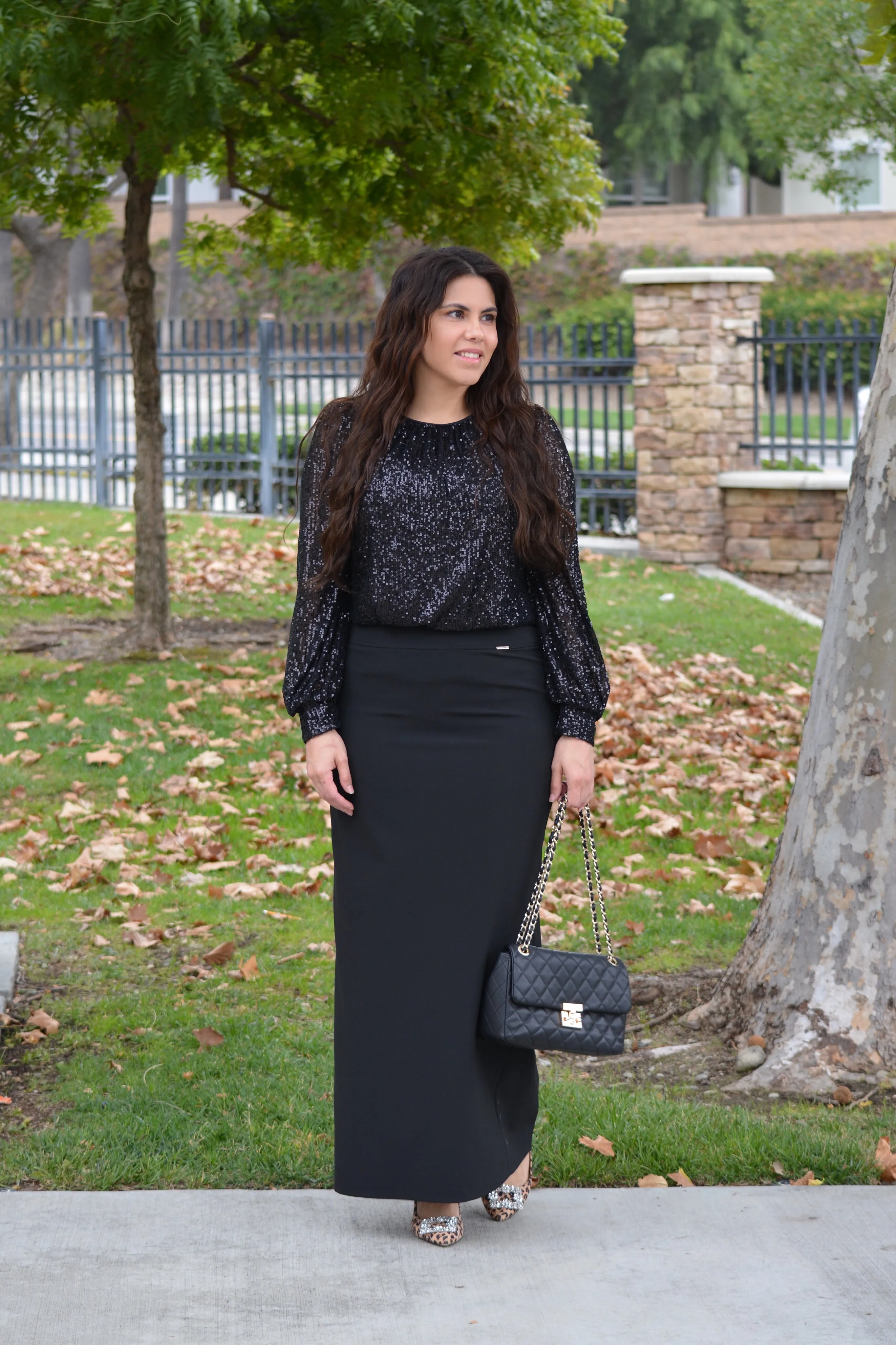 Ridley Black Maxi Skirt