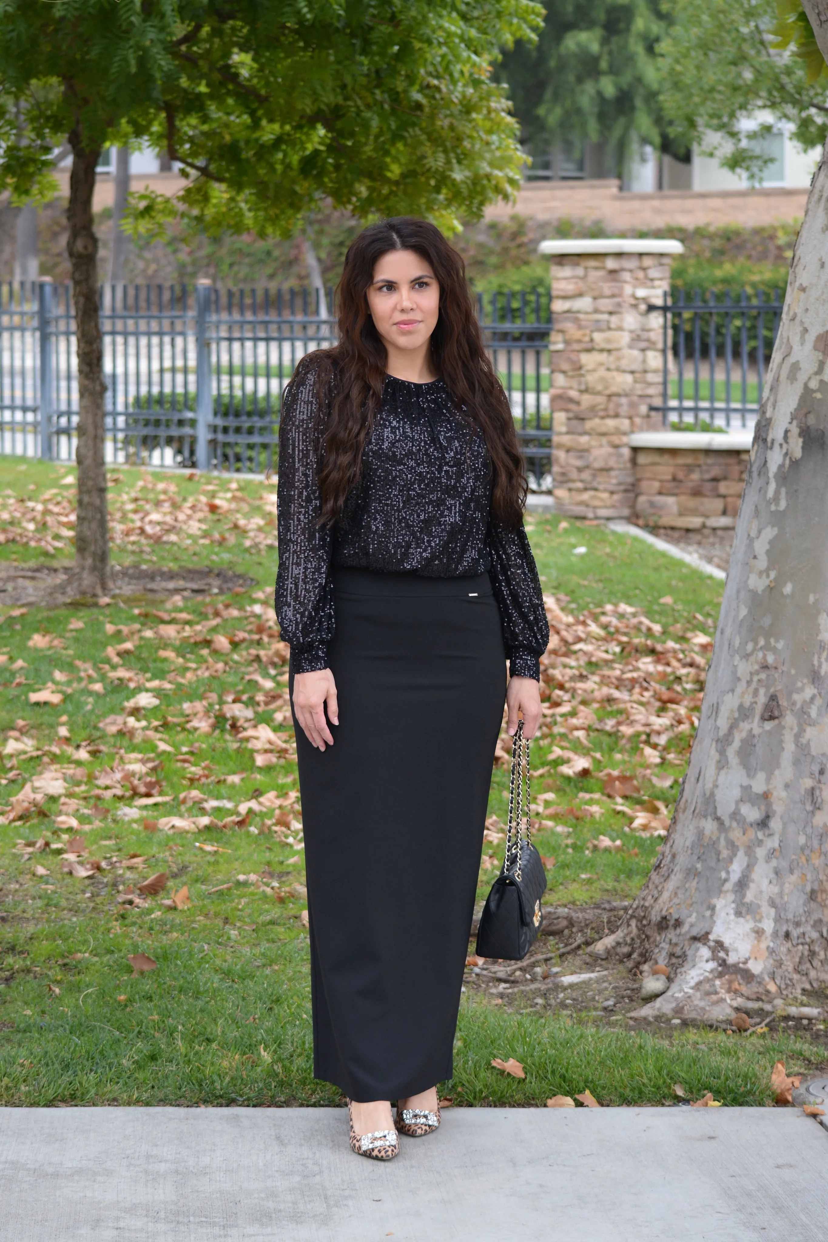 Ridley Black Maxi Skirt