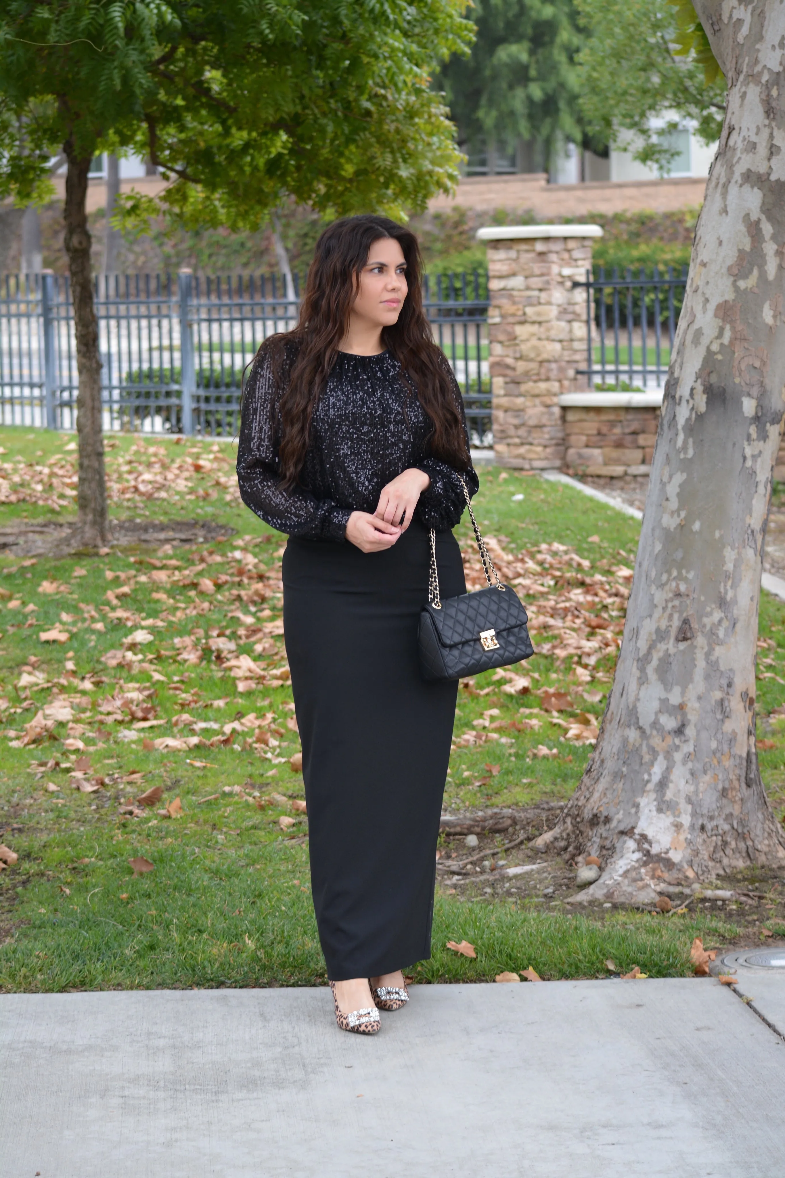 Ridley Black Maxi Skirt