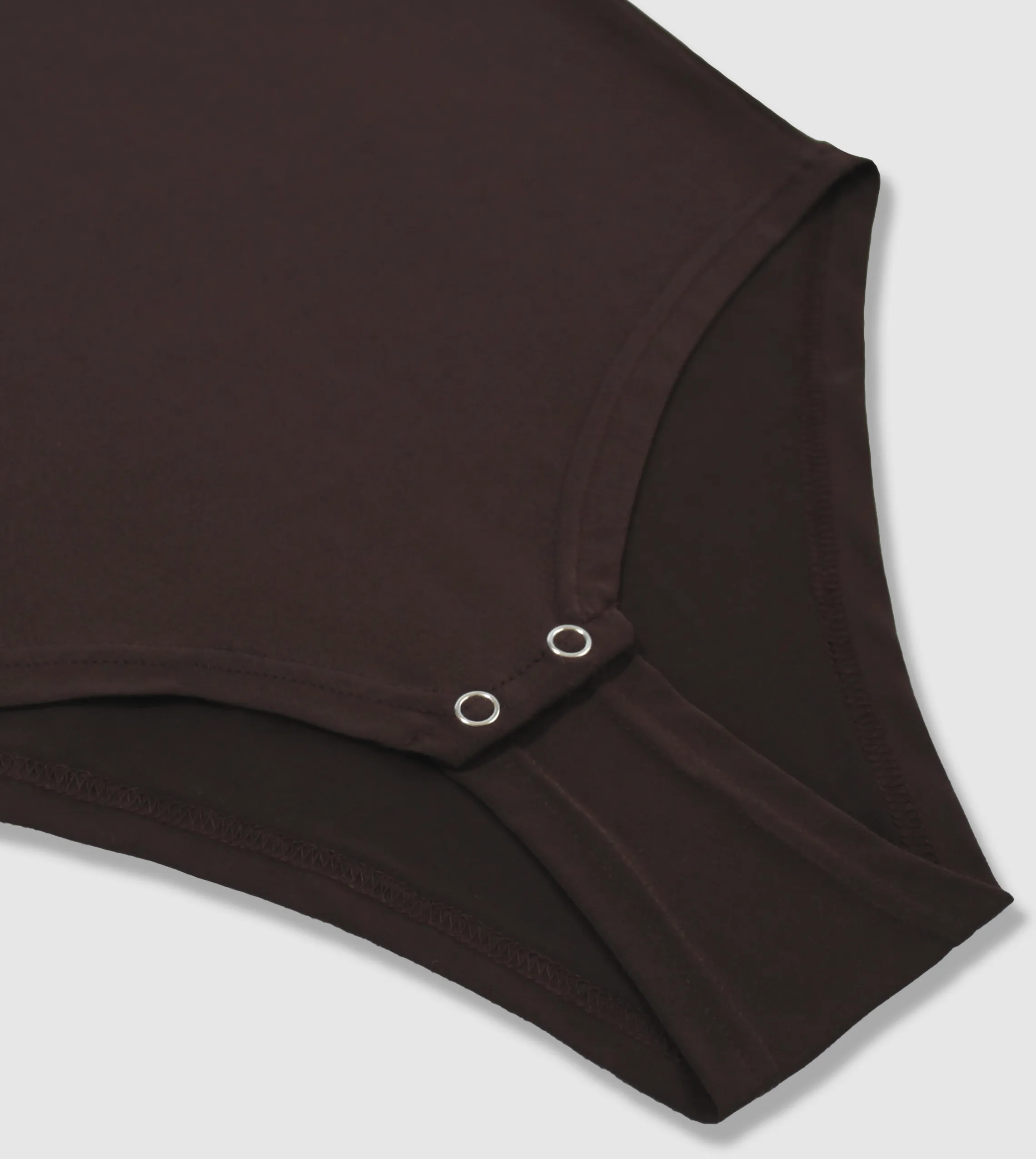 RUUQ Bodysuit Sleeveless with Hijab Cap - Dark Chocolate