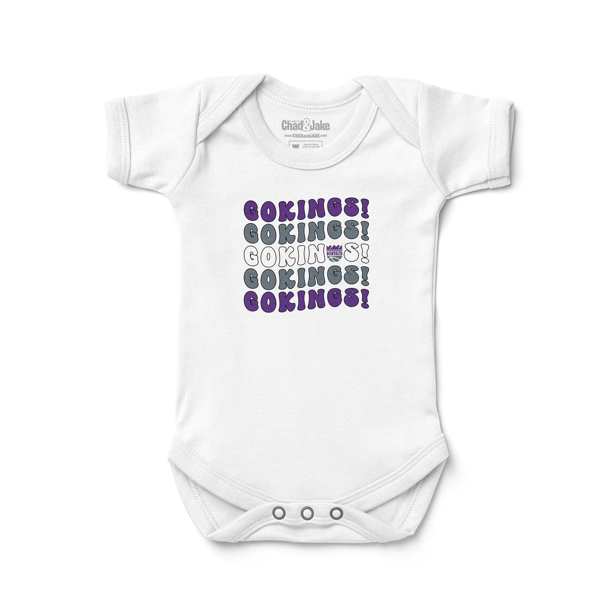 Sacramento Kings "Groovy" Bodysuit