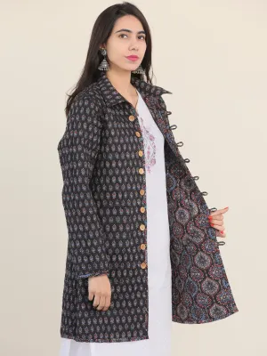 Shishir Bahaar Ajrakh Quilted Reversible Jacket