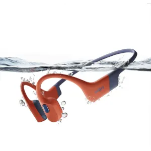 SHOKZ OpenSwim Pro Bone Conduction Wireless Headphones - Red