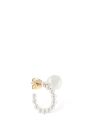 Sophie Bille Brahe   Lien De Perles mono earring 