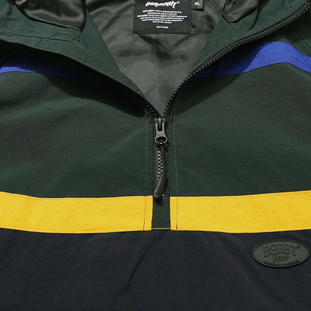 STRP HOODED ANORAK JACKET GREEN