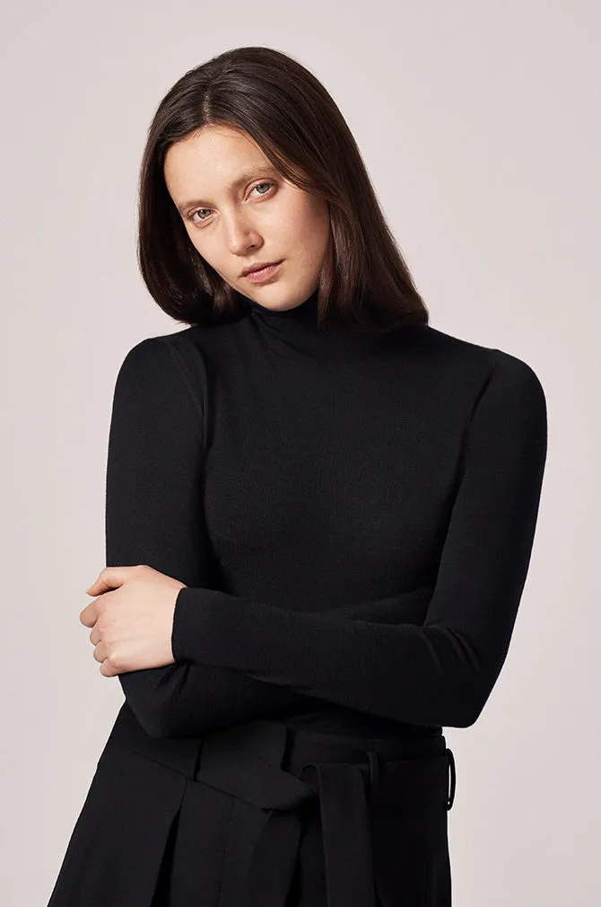 SUPERFINE MERINO WOOL TURTLENECK