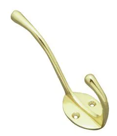 Superior Brass Hat & Coat Hook PB 100mm (Proj. 55mm)