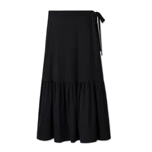 T-Shirt Maxi Skirt - Black