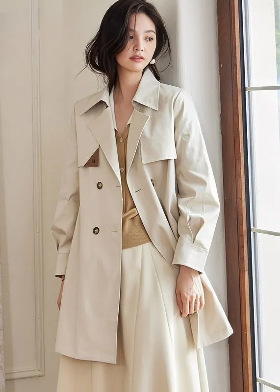 TACK SLEEVES FRENCH TRENCH COAT