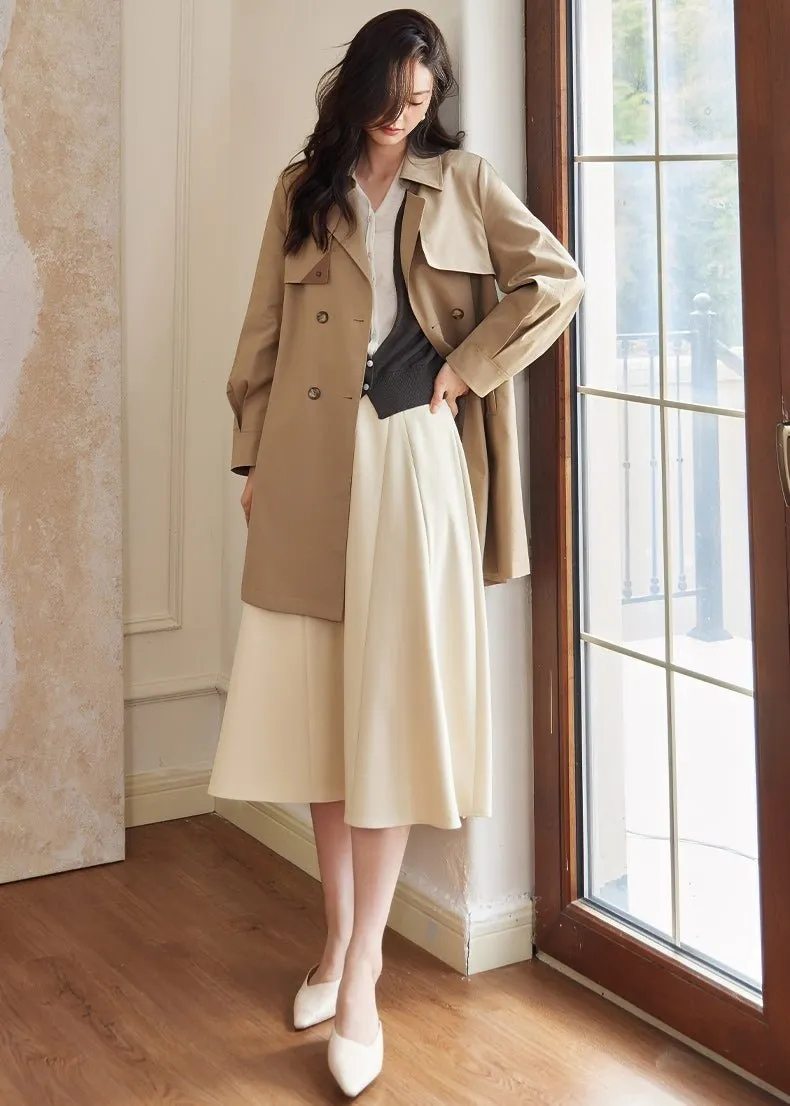 TACK SLEEVES FRENCH TRENCH COAT