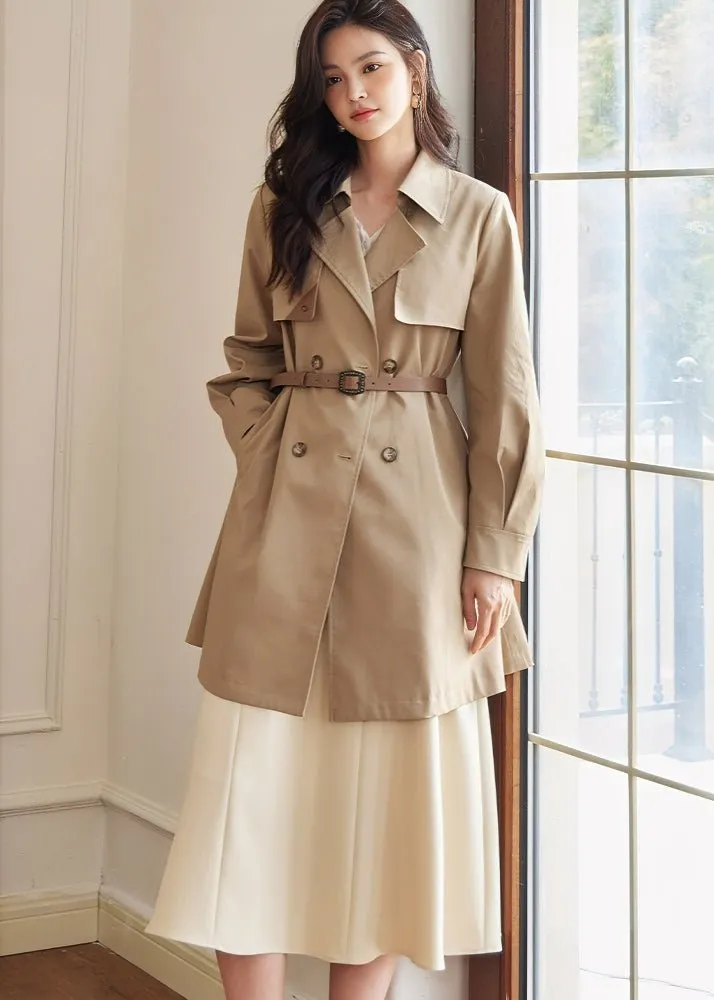 TACK SLEEVES FRENCH TRENCH COAT