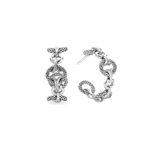 Tuileries Hoop Earring Small - Sterling Silver